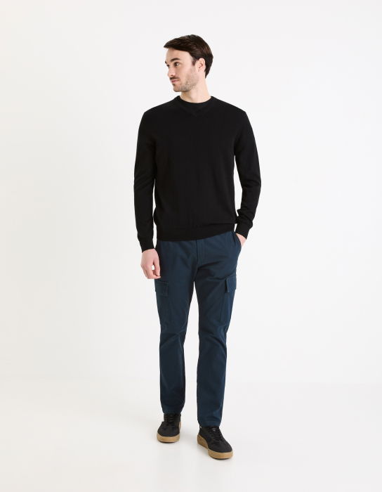 Celio Pulover Negru Regular Barbati [1]