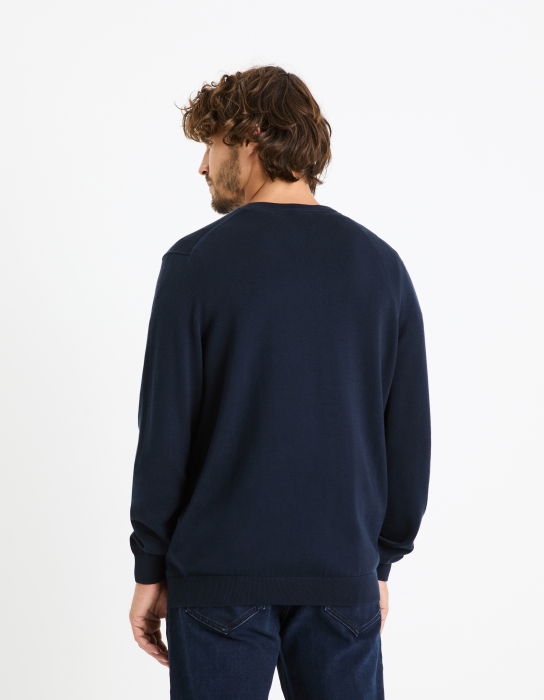 Celio Свитер Navy Slim [4]