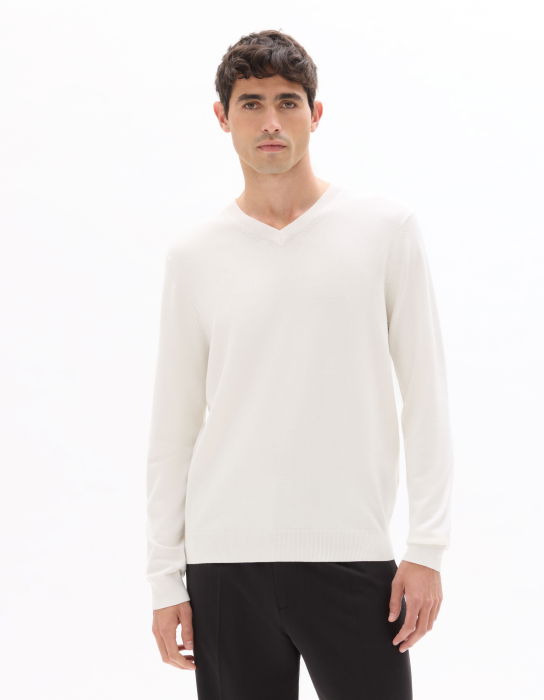 Celio Pulover Alb Regular Barbati [2]