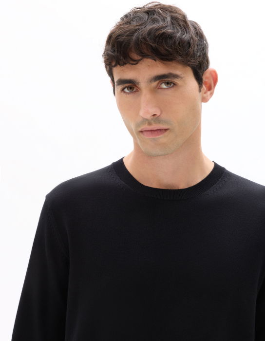 Celio Pulover Negru Regular Barbati [3]