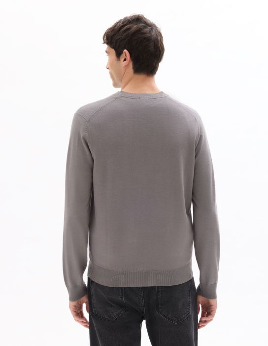 Celio Pulover Gri Deschis Regular Barbati [3]