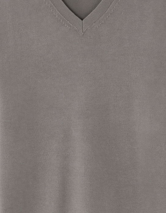 Celio Pulover Gri Deschis Regular Barbati [5]