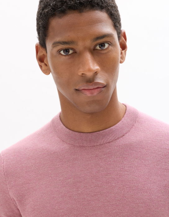 Celio Мужской Свитер Светло-Розовый Regular [2]
