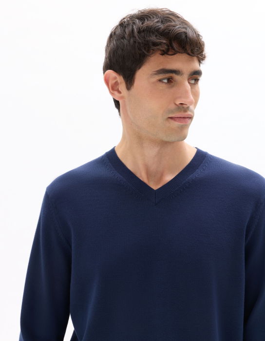 Celio Pulover Navy Regular Barbati [3]