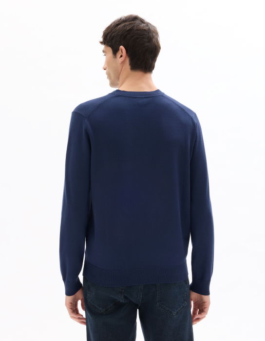 Celio Pulover Navy Regular Barbati [4]