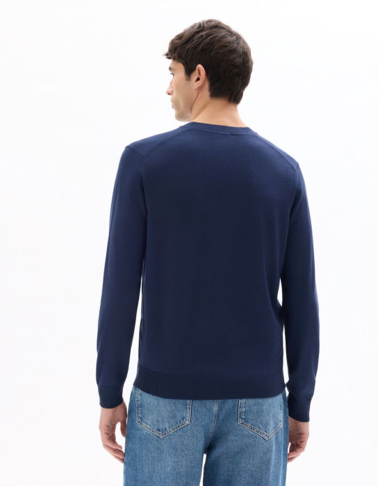 Celio Мужской Свитер Темно-Синий Regular [3]