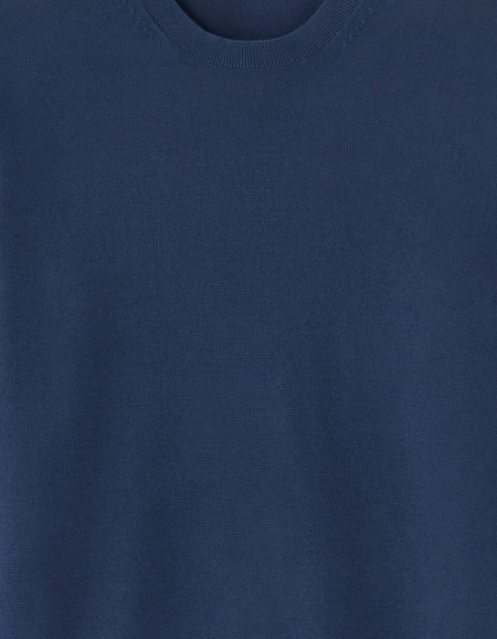 Celio Мужской Свитер Темно-Синий Regular [5]