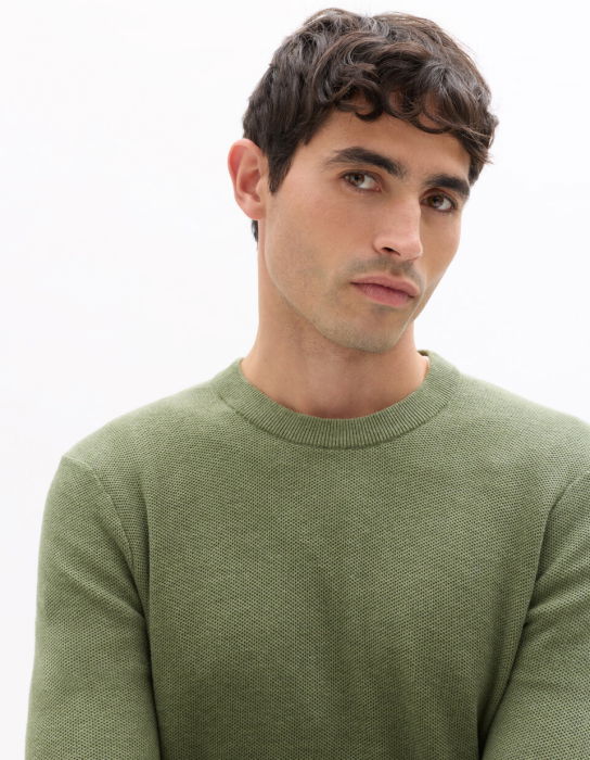 Celio Мужской Свитер Зелёный Regular [4]