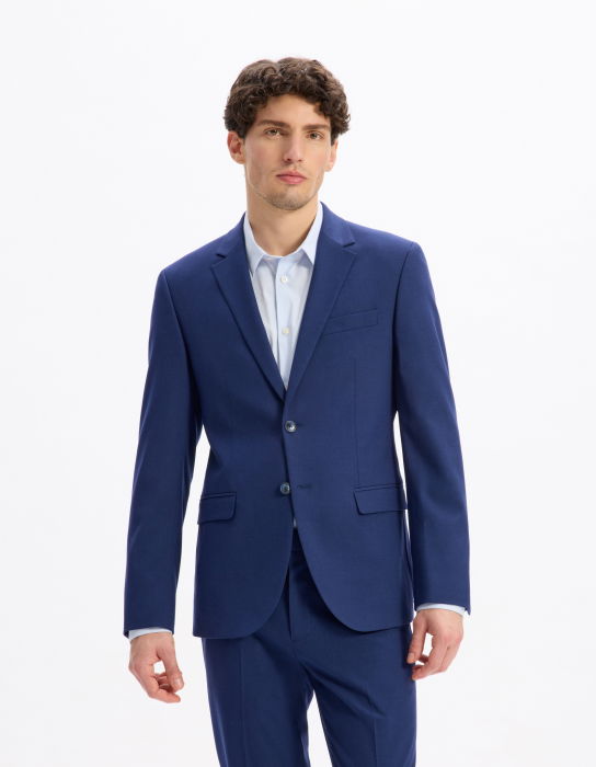 Celio Sacou Albastru Slim Barbati [5]