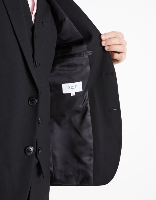 Celio Sacou Negru Slim Barbati [4]
