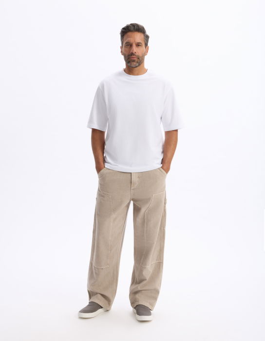 Celio Tricou Alb  Barbati [2]