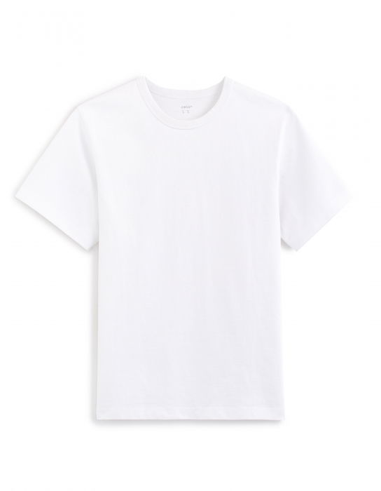 Celio Tricou Alb Boxy Barbati [4]