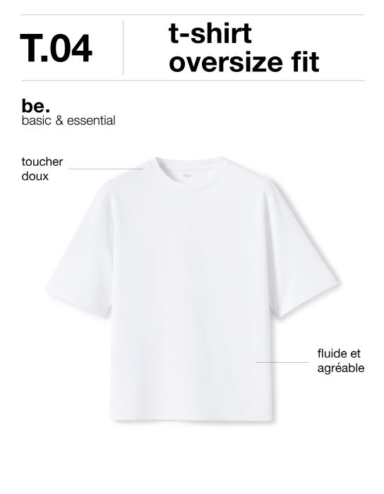 Мужская Футболка Белая Oversize [6]