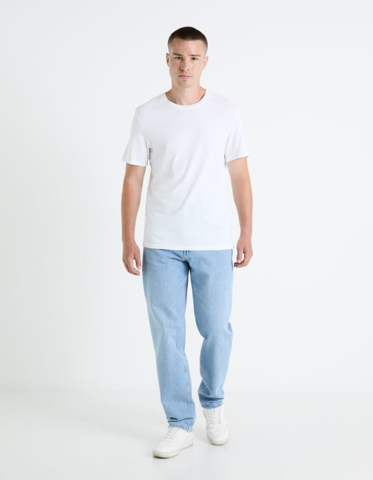 Celio Tricou Alb Straight Barbati [1]