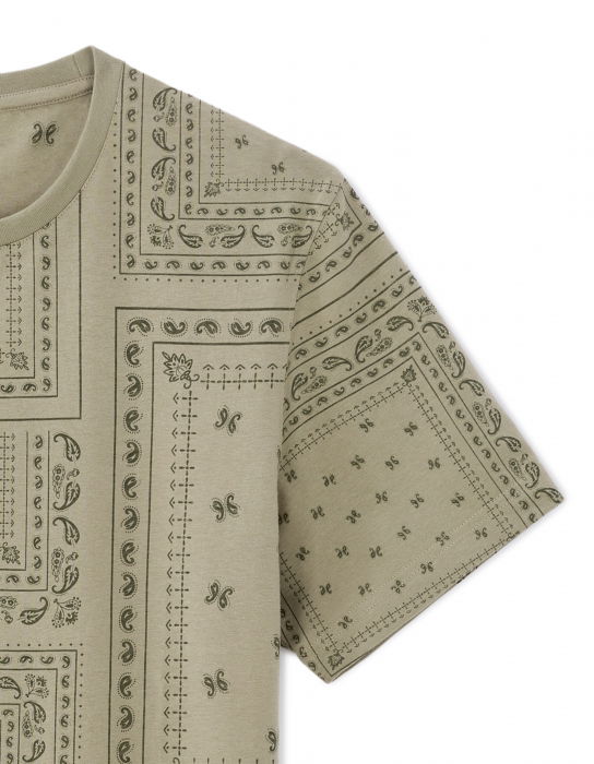 Celio Tricou Verde Masliniu  Barbati [3]