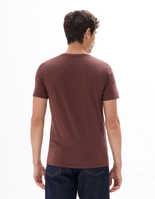 Celio Tricou Rosu Visiniu  Barbati [3]