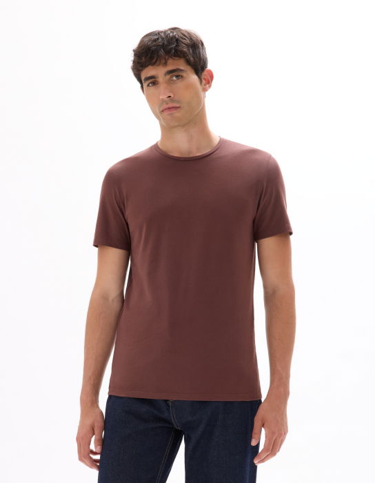 Celio Tricou Rosu Visiniu  Barbati [2]