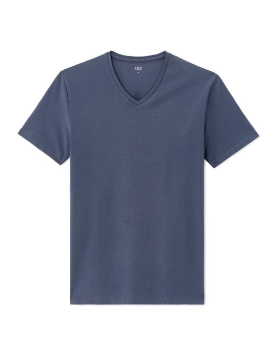Celio Tricou Albastru  Barbati [4]