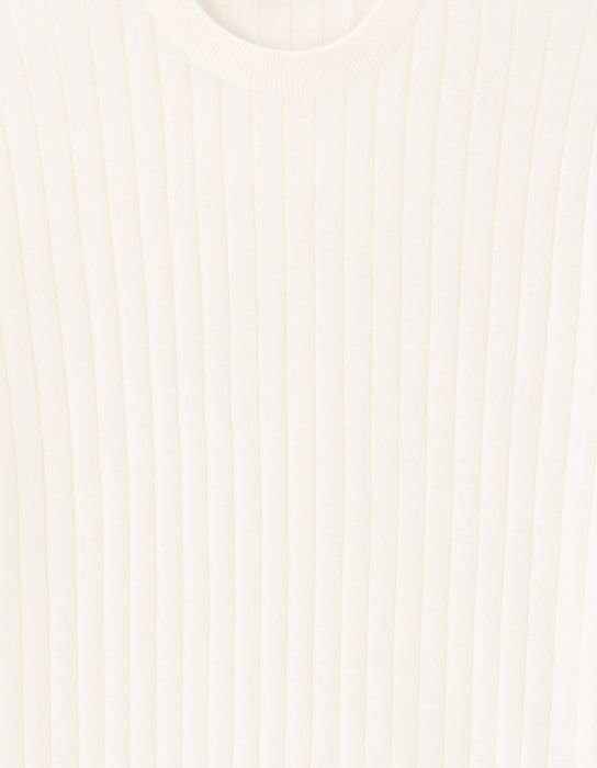 Celio Мужская Футболка Кремовая  [6]