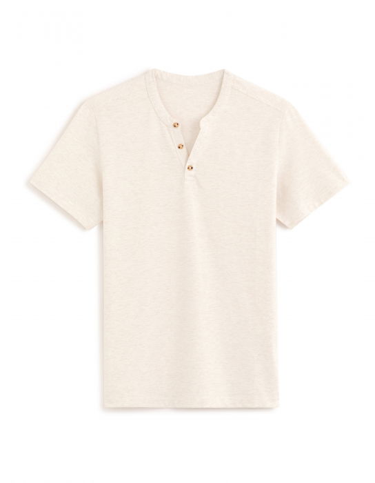 Celio Tricou Crem Straight Barbati [4]