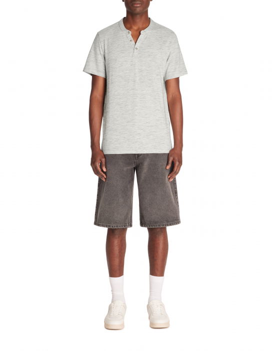 Celio Tricou Gri Deschis Straight Barbati [1]