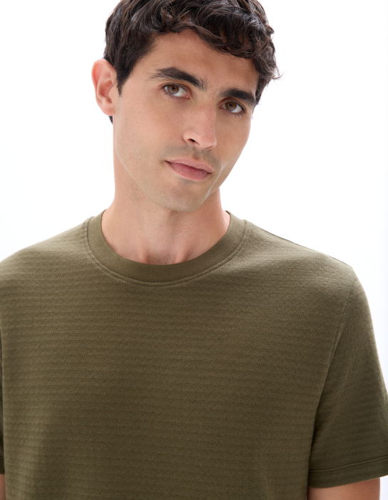 Celio Футболка Haki  [4]