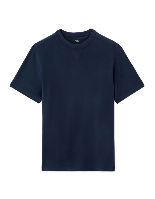 Celio Tricou Albastru  Barbati [5]