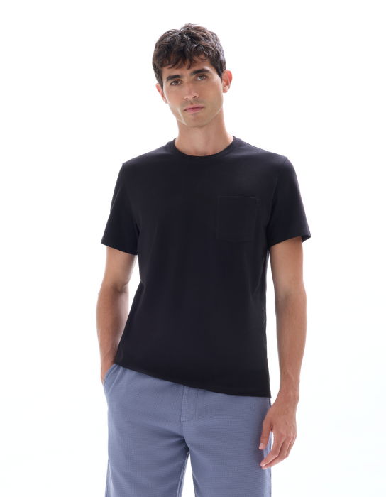 Celio Tricou Negru  Barbati [2]