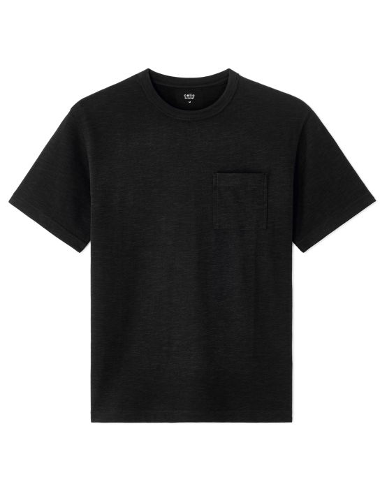 Celio Tricou Negru  Barbati [5]