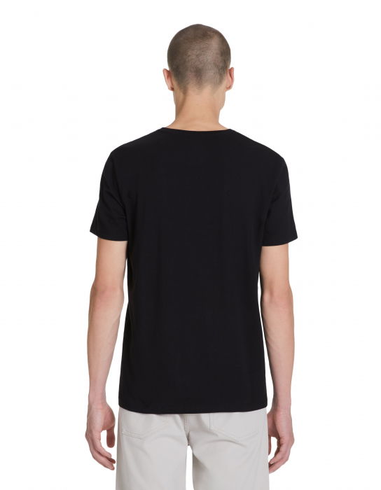 Celio Tricou Negru Slim Barbati [2]