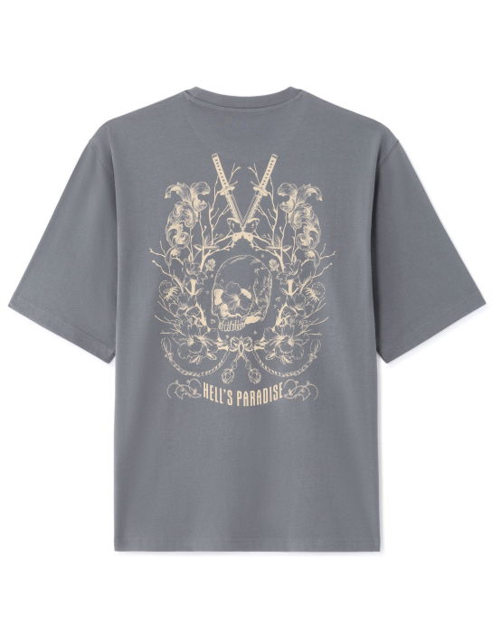 Celio Мужская Футболка Тёмная Серая Oversize [2]