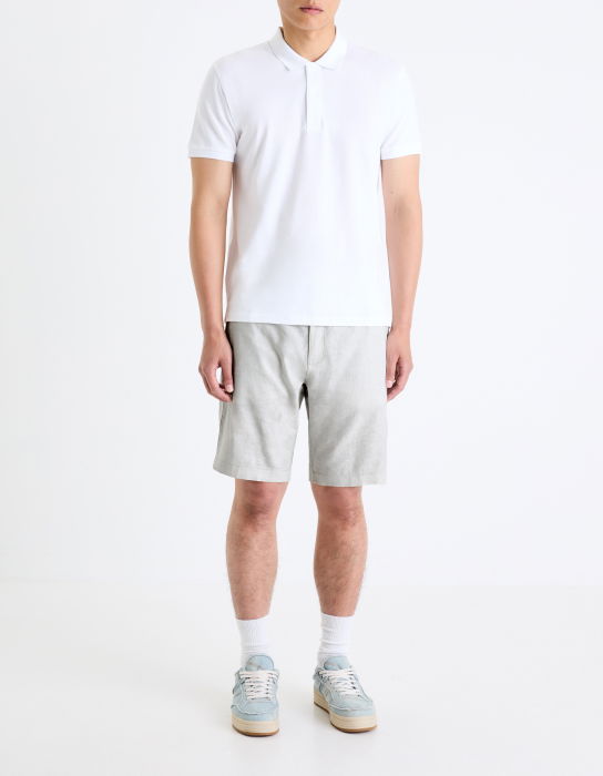 Celio Tricou Polo Alb Straight Barbati [1]