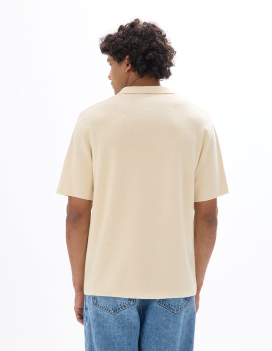 Celio Tricou Polo Bej  Barbati [3]