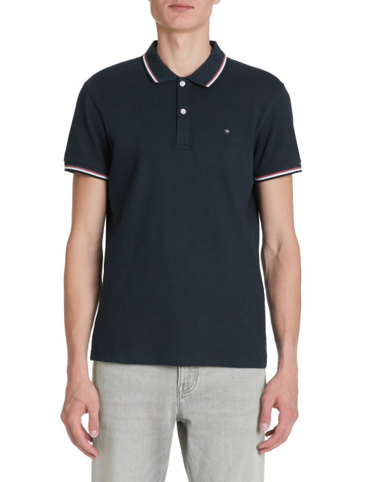 Celio Tricou Polo Navy Slim Barbati [3]