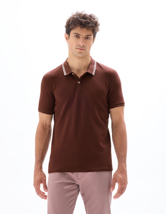 Celio Футболка-Поло Deep Bordeaux  [2]