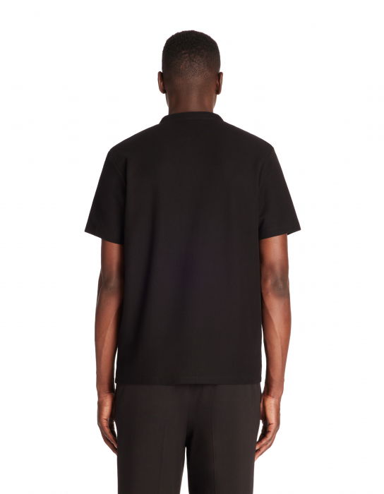Celio Tricou Polo Negru Regular Barbati [2]