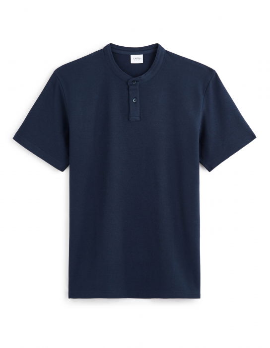 Celio Tricou Polo Navy Regular Barbati [4]