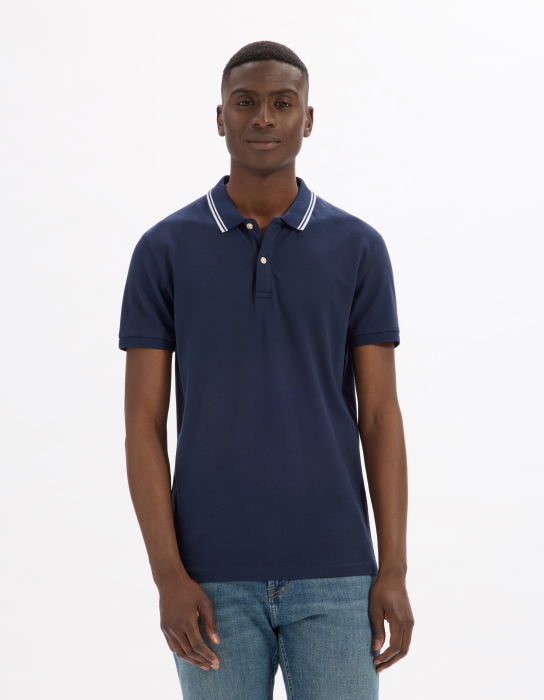 Celio Tricou Polo Navy  Barbati [1]