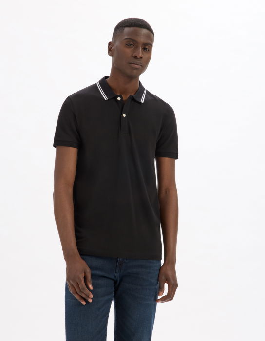 Celio Tricou Polo Negru  Barbati [1]