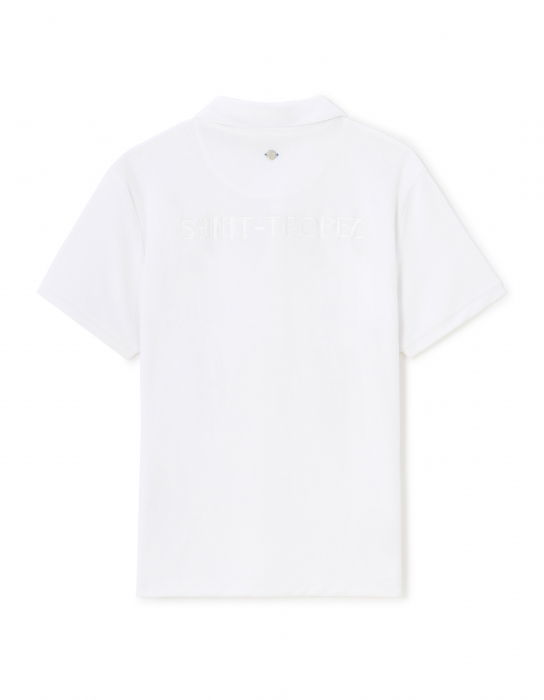 Celio Tricou Polo Alb  Barbati [5]