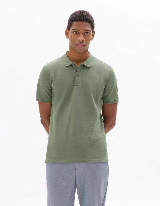 Celio Tricou Polo Verde Straight Barbati [2]
