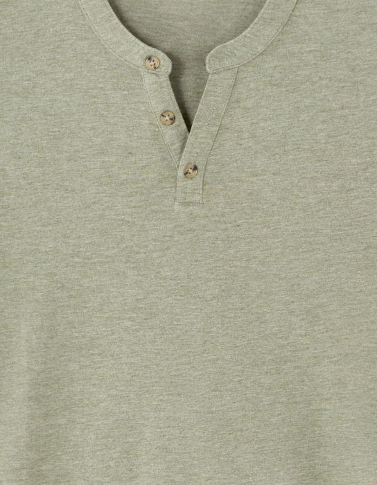 Celio Tricou Verde Masliniu Regular Barbati [5]