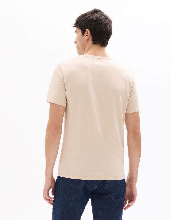 Celio Tricou Bej Slim Barbati [3]
