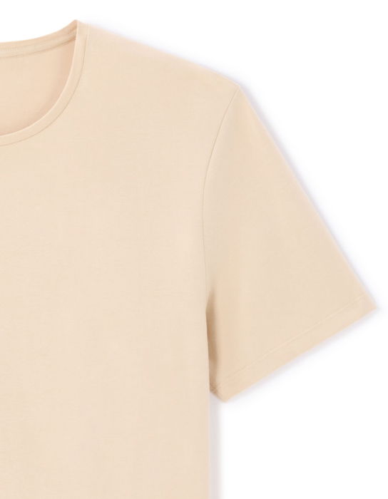 Celio Tricou Bej Slim Barbati [4]