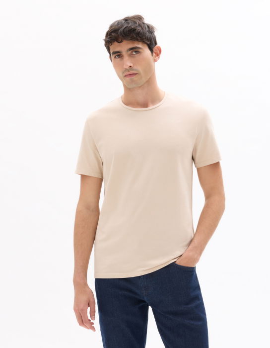 Celio Tricou Bej Slim Barbati [2]