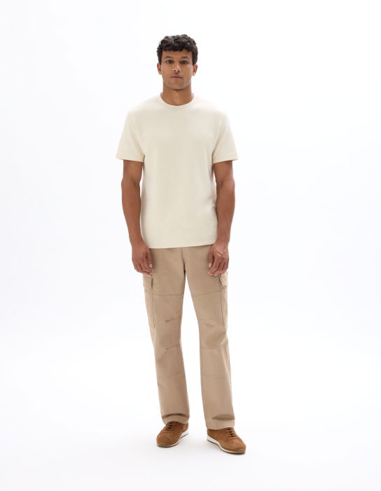 Celio Tricou Crem  Barbati [1]