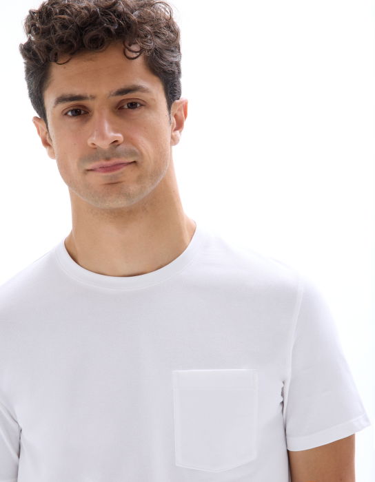 Celio Tricou Alb  Barbati [4]