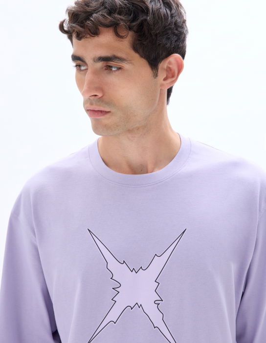 Celio Tricou Lila  Barbati [4]