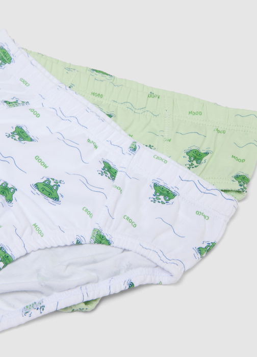 Трусы Для Мальчиков Синние/Зеленные 3-10 Лет [4]