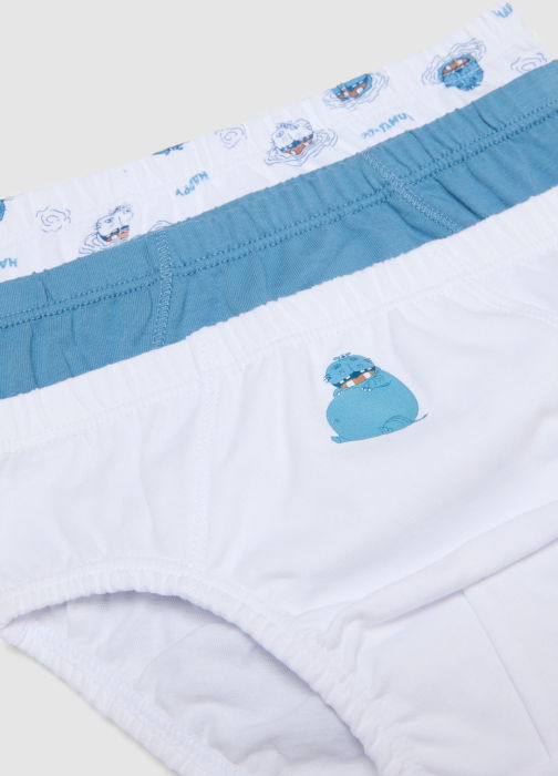 Трусы Для Мальчиков Синние/Зеленные 3-10 Лет [3]